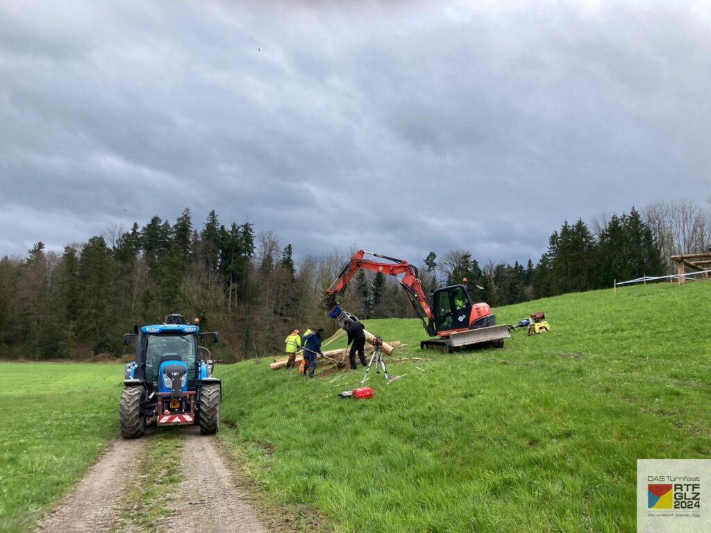 Weg zum Turnstübli entsteht